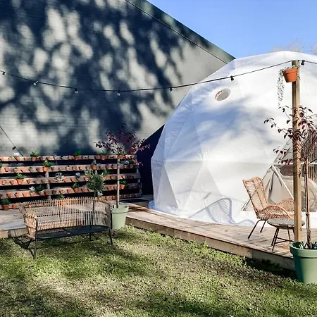 Romantische Glamping Dome - Duiniek Campo de lujo *